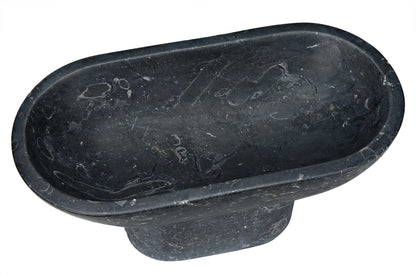 Noir Steve Tray in Black Marble AM-282BM