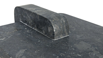 Noir North Side Table in Black Marble AM-293BM