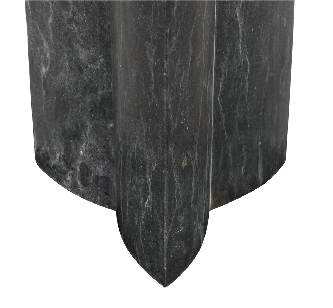 Noir Diana Side Table in Black Marble AM-316BM