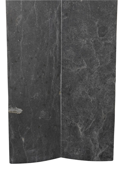 Noir Diana Side Table in Black Marble AM-316BM