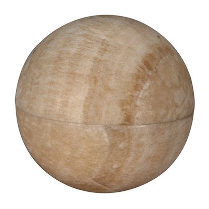 Noir Onyx Globe, Large in Natural AM-8L