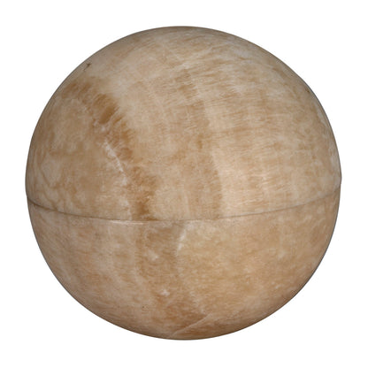 Noir Onyx Globe, Medium in Natural AM-8M