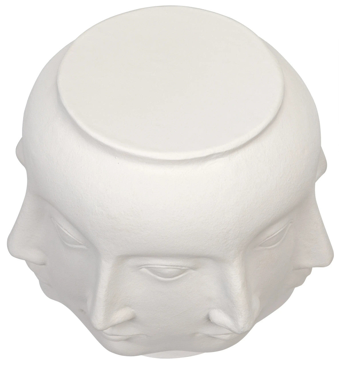 Noir Multi-Face Stool in White AR-207WFC