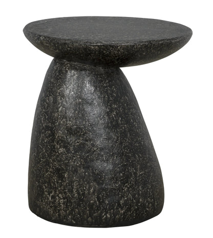 Noir Kurokawa Side Table in Black Fiber Cement AR-301BF