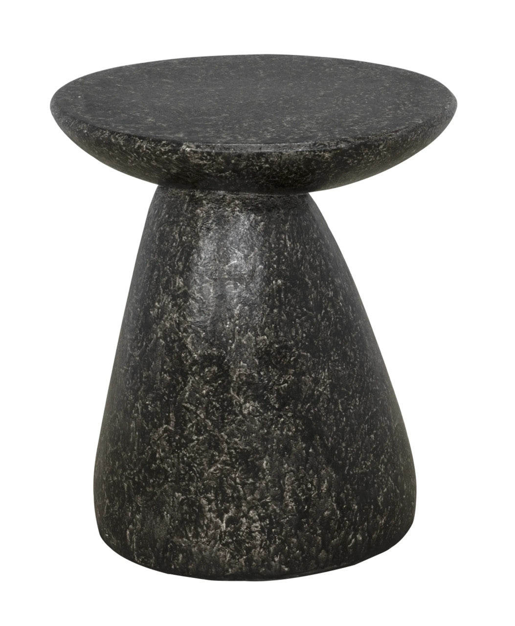 Noir Kurokawa Side Table in Black Fiber Cement AR-301BF