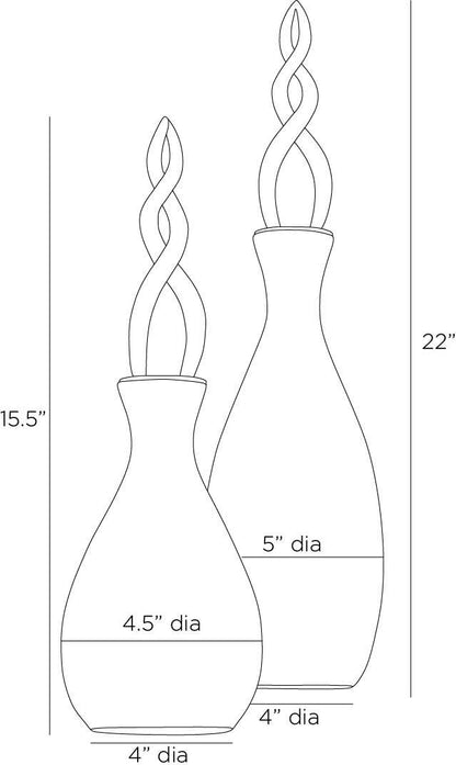 Arteriors Home Elixir Decanters, Set of 2 ARI12