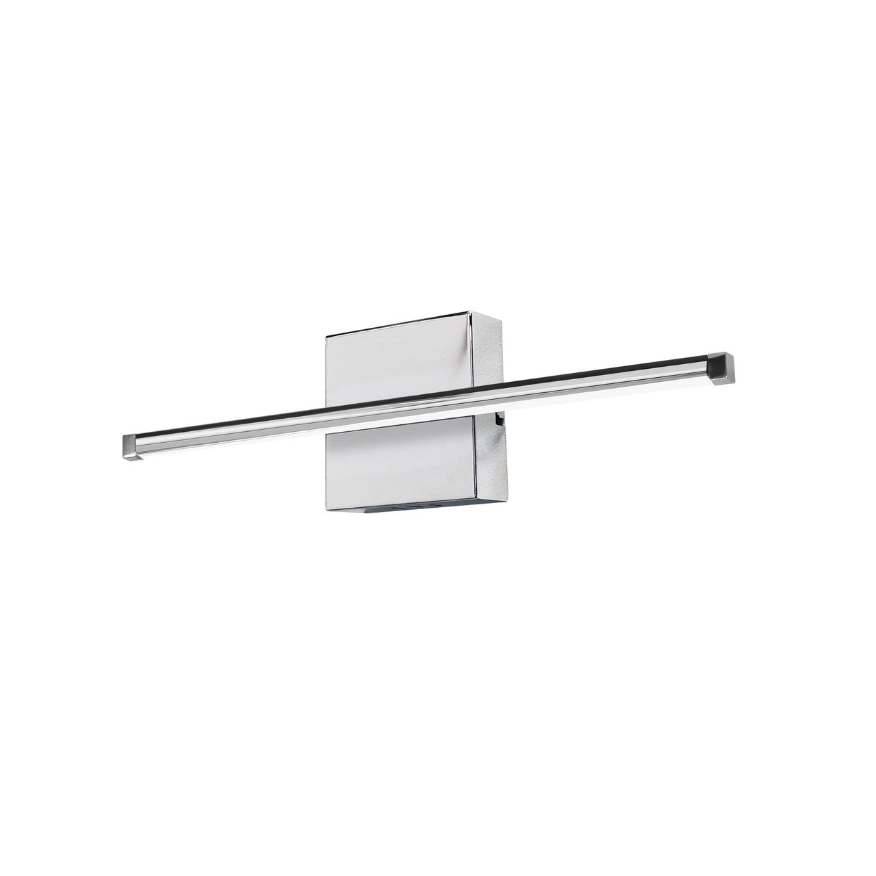 Dainolite 19W LED Wall Sconce, Polished Chrome with White Acrylic Diffuser ARY-2419LEDW-PC