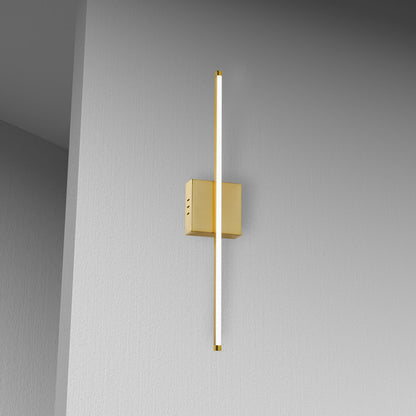 Dainolite 19W LED Wall Sconce, Aged Brass with White Acrylic Diffuser ARY-2519LEDW-AGB