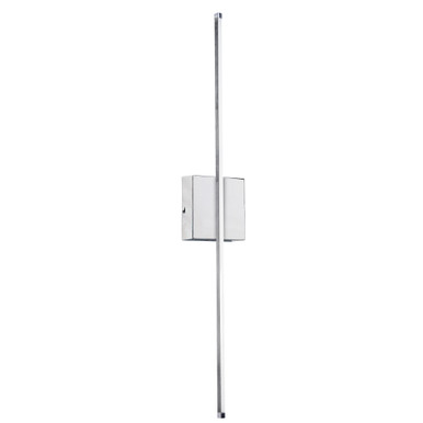 Dainolite 19W LED Wall Sconce, Polished Chrome with White Acrylic Diffuser ARY-2519LEDW-PC