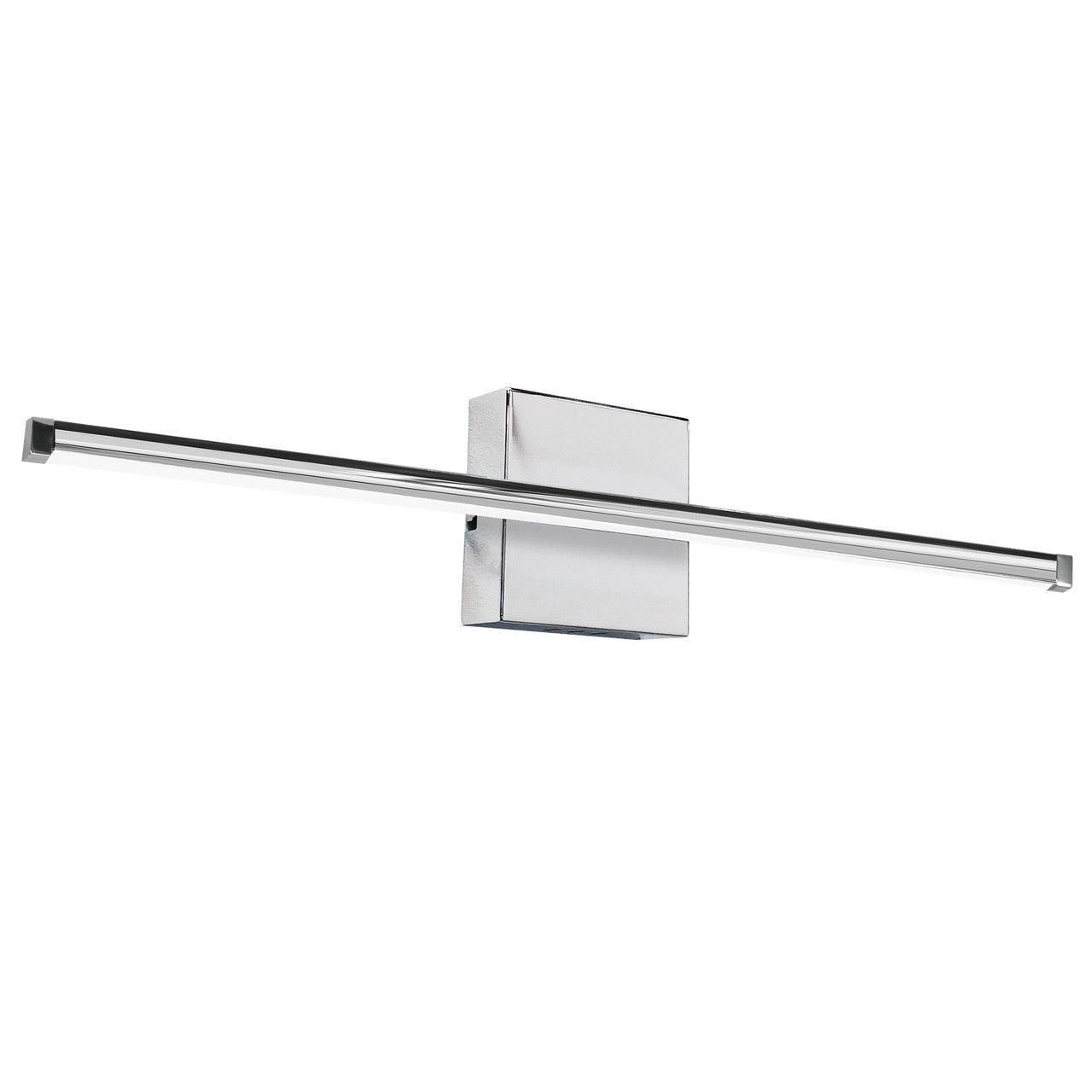 Dainolite 30W LED Wall Sconce, Polished Chrome with White Acrylic Diffuser ARY-3630LEDW-PC