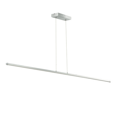 Dainolite 30W Horizontal Pendant, Polished Chrome with White Acrylic Diffuser ARY-3830LEDHP-PC