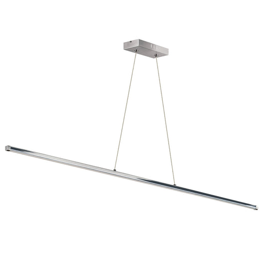 Dainolite 30W LED Horizontal Pendant, Polished Chrome with White Acrylic Diffuser ARY-4830LEDHP-PC