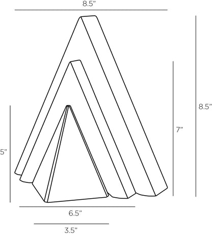 Arteriors Home Xiomara Sculptures, Set of 3 ASC13