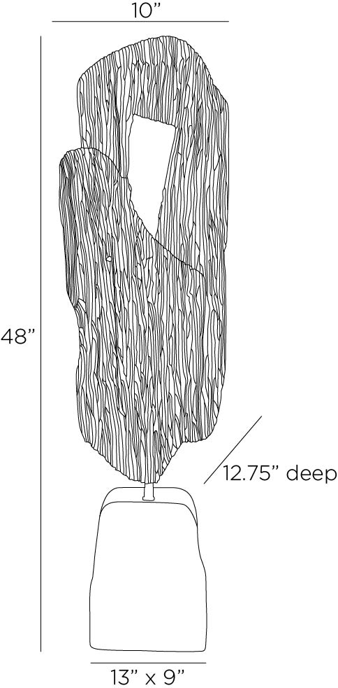 Arteriors Home Garza Floor Sculpture ASC26