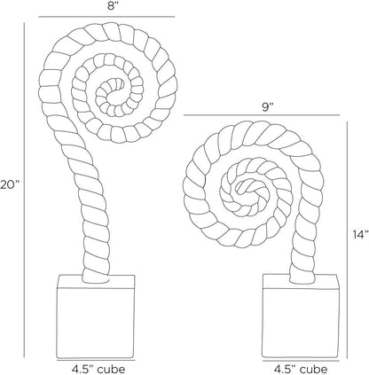 Arteriors Home Gully Sculptures, Set Of 2 ASC28