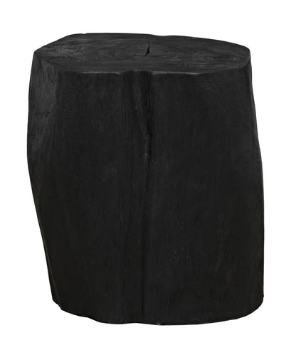 Noir Budi Side Table in Burnt Black AW-46BB-2