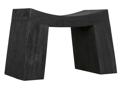 Noir Ishiguro Stool in Burnt Black AW-53BB