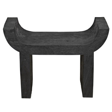 Noir Kazuo Stool in Burnt Black AW-54BB