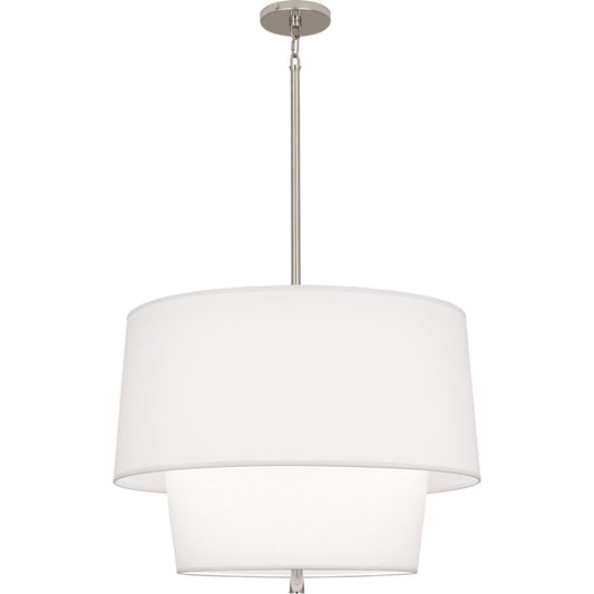 Robert Abbey  Decker Pendant in Polished Nickel Finish AW138