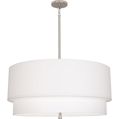 Robert Abbey  Decker Pendant in Polished Nickel Finish AW140