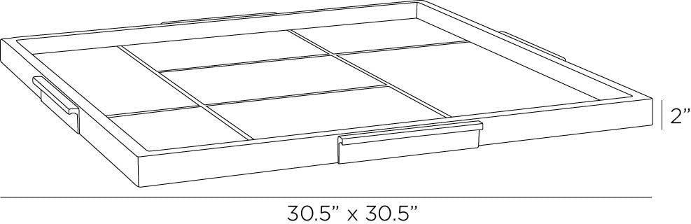 Arteriors Home Dillard Tray AYI07