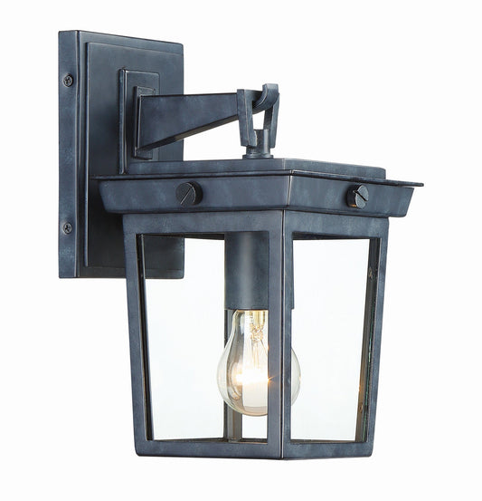 Crystorama Belmont 1 Light Graphite Outdoor Wall Mount BEL-A8061-GE