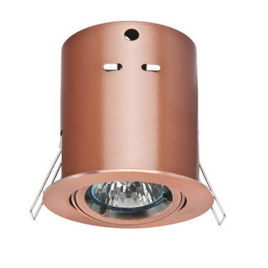 CAL Lighting Mr-16,12V, 50W, Bo-601 With Housing Copper Bronze BO-201-CP