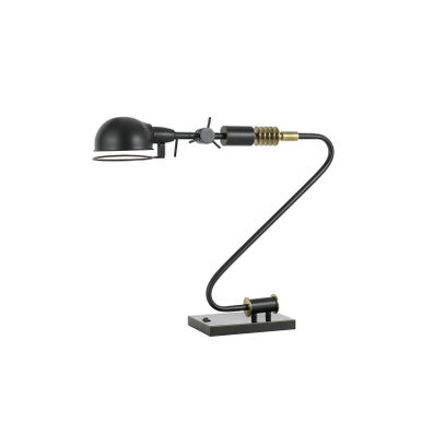 CAL Lighting 60W Adjustable Desk Lamp Dark Bronze BO-2734DK