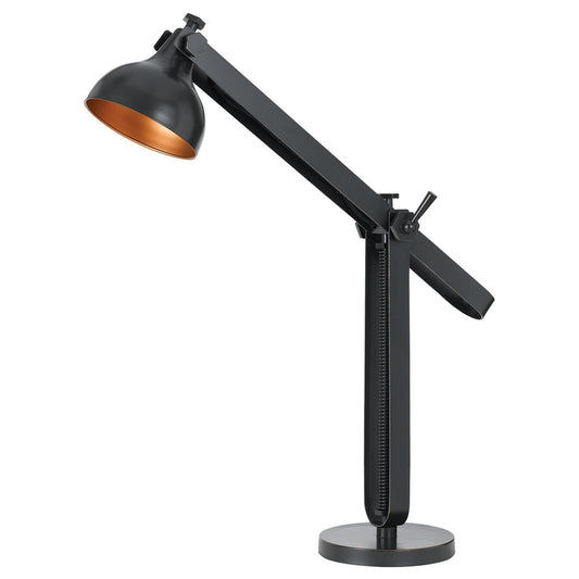 CAL Lighting 60W Latina Adjustable Desk Lamp Dark Bronze BO-2739DK