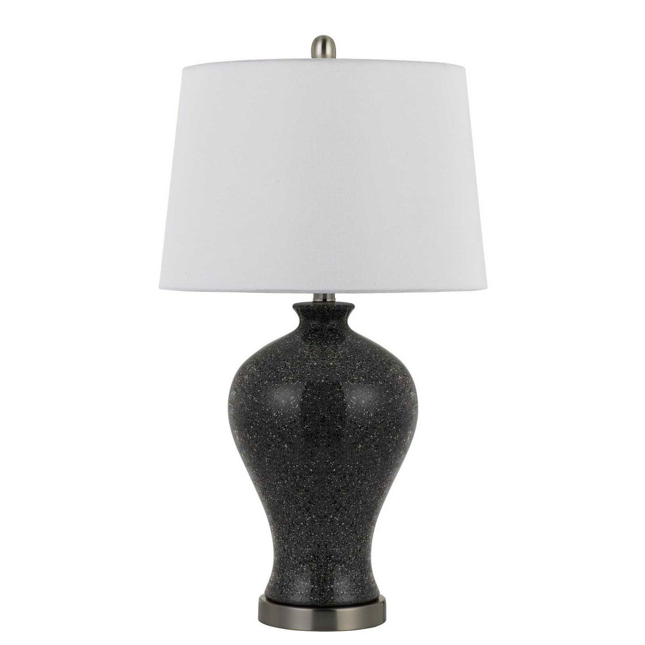 CAL Lighting Megara 100W On Off Ceramic Table Lamps (Sold And Priced As Pairs) Marble BO-2848TB-2