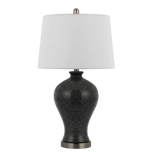 CAL Lighting Megara 100W On Off Ceramic Table Lamps (Sold And Priced As Pairs) Marble BO-2848TB-2