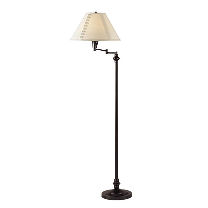 CAL Lighting 150W 3 Way Swing Arm Floor Lamp Dark Bronze BO-314-DB