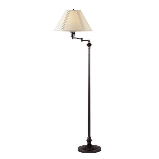 CAL Lighting 150W 3 Way Swing Arm Floor Lamp Dark Bronze BO-314-DB