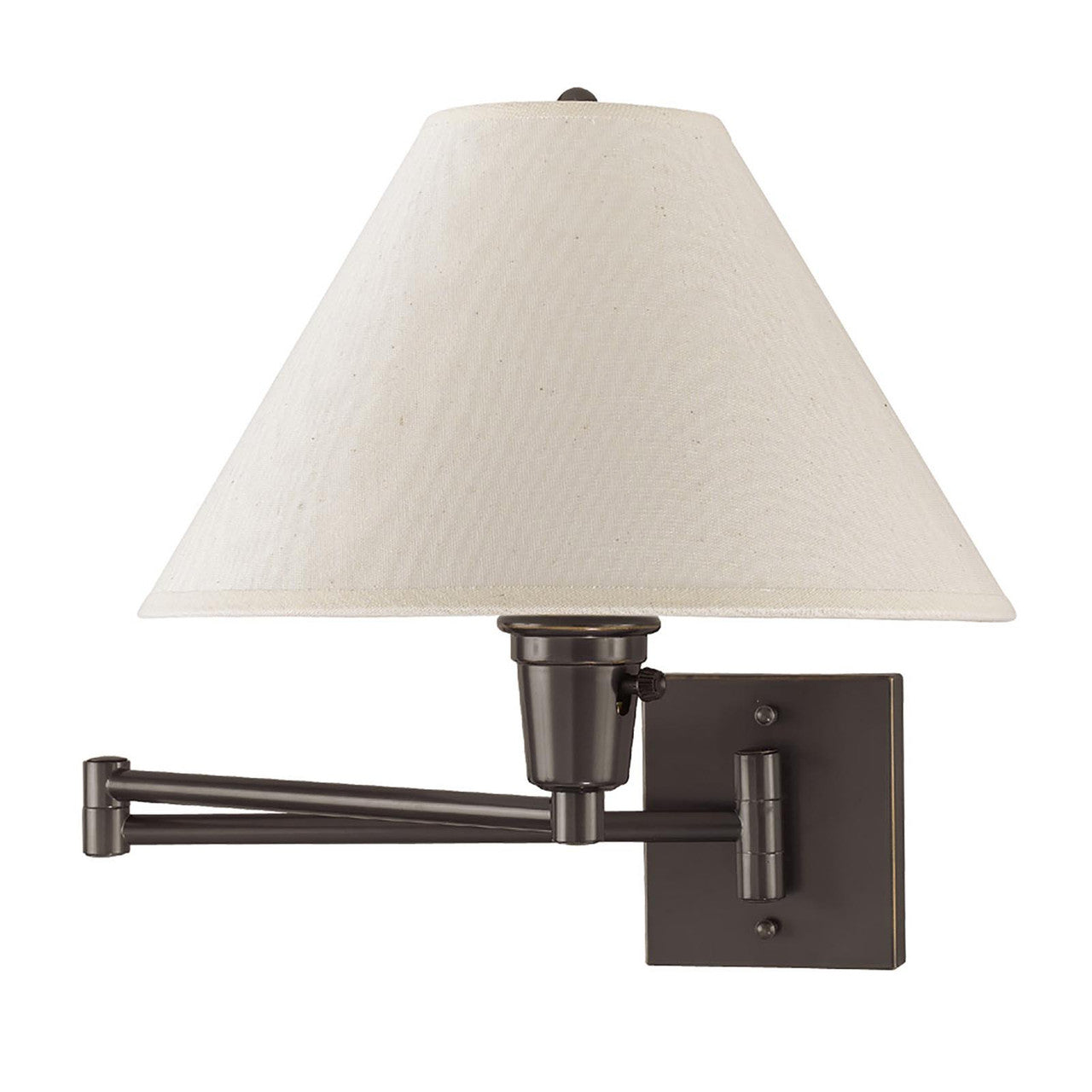 CAL Lighting 60W Swing Arm Wall Lamp Dark Bronze BO-635-DB