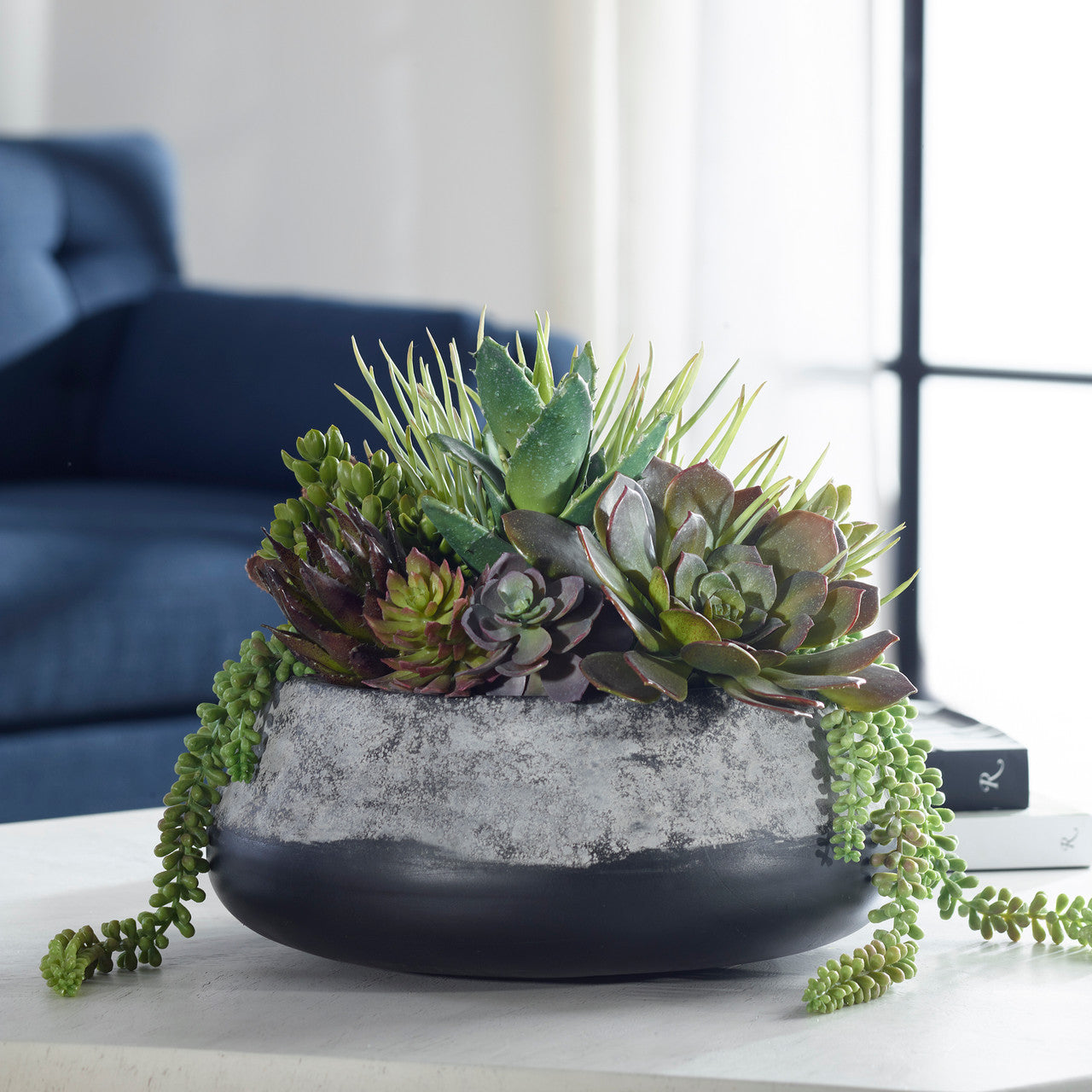 Uttermost Yuma Succulent Centerpiece 60214