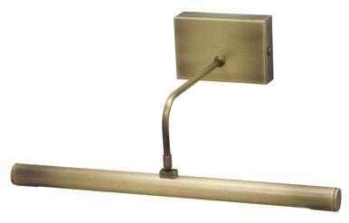 House of Troy Battery Operated Slim-Line LED Picture Light in Antique Brass BSLED12-71