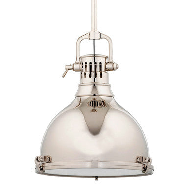 Hudson Valley Lighting Pelham Pendant in Polished Nickel 2212-PN