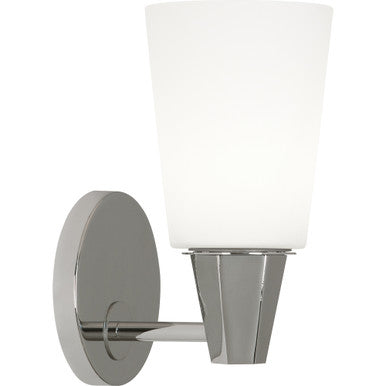 Robert Abbey  Wheatley Wall Sconce in Polished Chrome Finish C254F