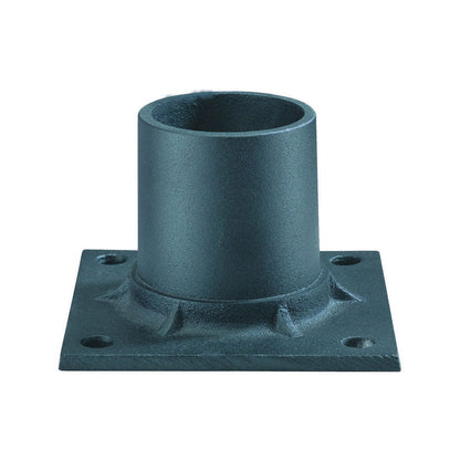 Acclaim Lighting Black Pier Mount For 3-in Posts in Matte Black C347BK