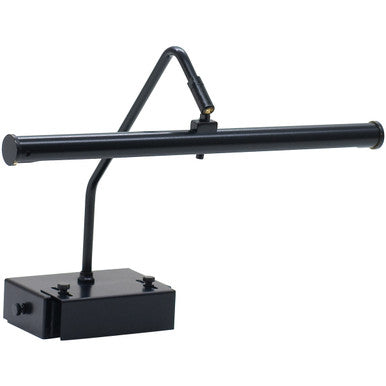 House of Troy Concert Battery Operated LED Piano Lamp in Black CBLED12-7