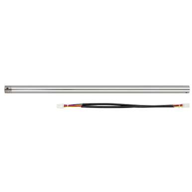 CAL Lighting 24" extension Rod for CF-1001 Brushed Steel CF-1001-ROD-24