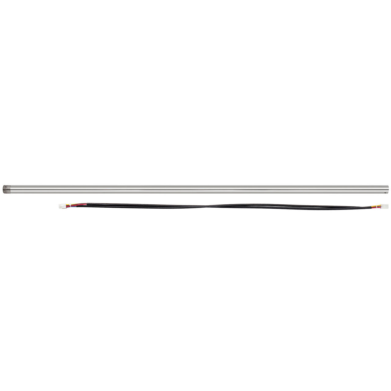 CAL Lighting 48" extension Rod for CF-1001 Brushed Steel CF-1001-ROD-48