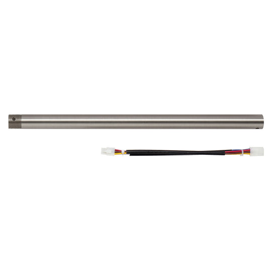 CAL Lighting 18" extension Rod for CF-1002 Brushed Steel CF-1002-ROD-18