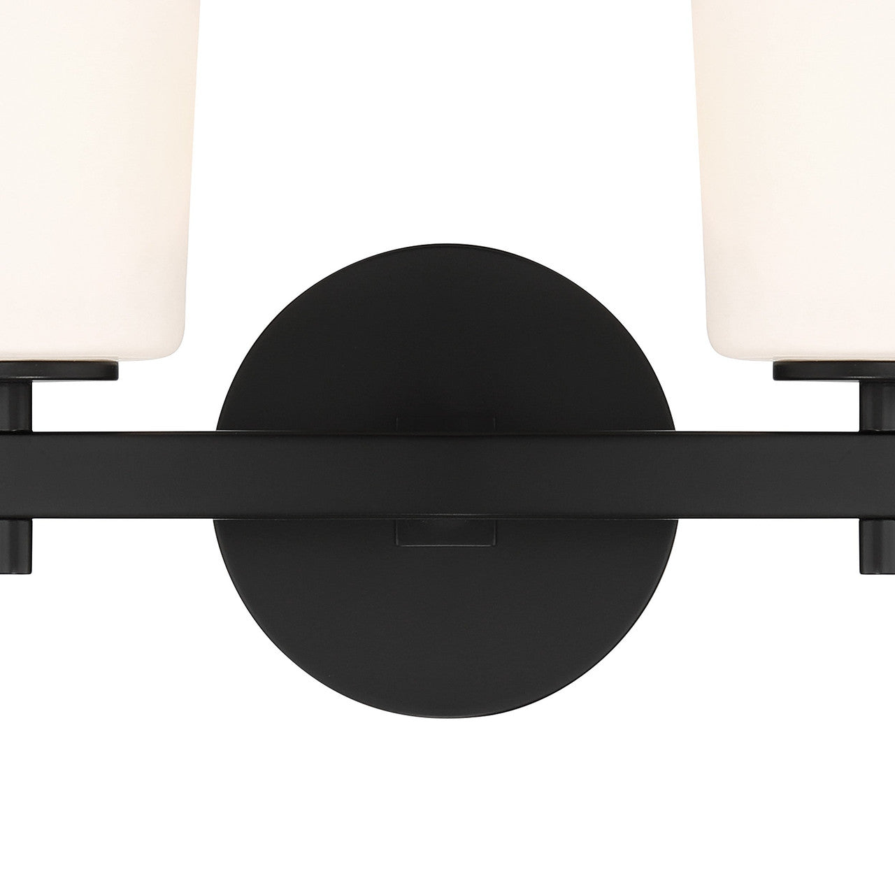 Crystorama Colton 2 Light Black Wall Mount COL-102-BK