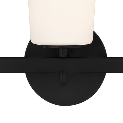 Crystorama Colton 3 Light Black Wall Mount COL-103-BK