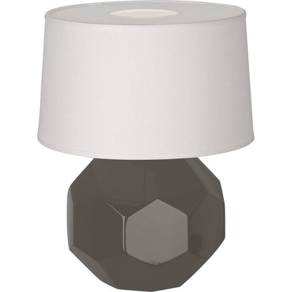 Robert Abbey  Ash Franklin Accent Lamp in Ash Glazed Ceramic CR02