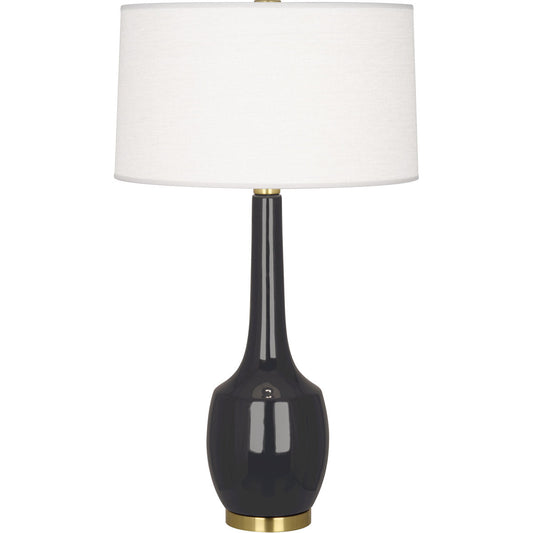 Robert Abbey  Ash Delilah Table Lamp in Ash Glazed Ceramic CR701