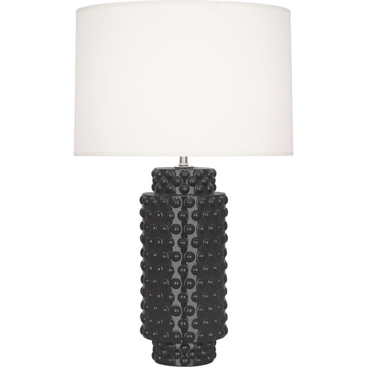 Robert Abbey  Ash Dolly Table Lamp in Ash Glazed Textured Ceramic CR800