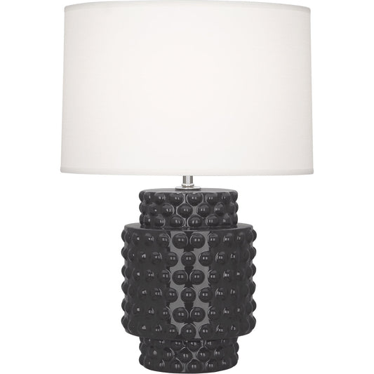 Robert Abbey  Ash Dolly Accent Lamp in Ash Glazed Textured Ceramic CR801