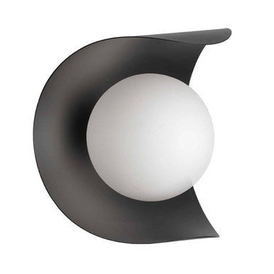 Dainolite 1 Light Wall Sconce Matte Black Finish CRT-61W-MB